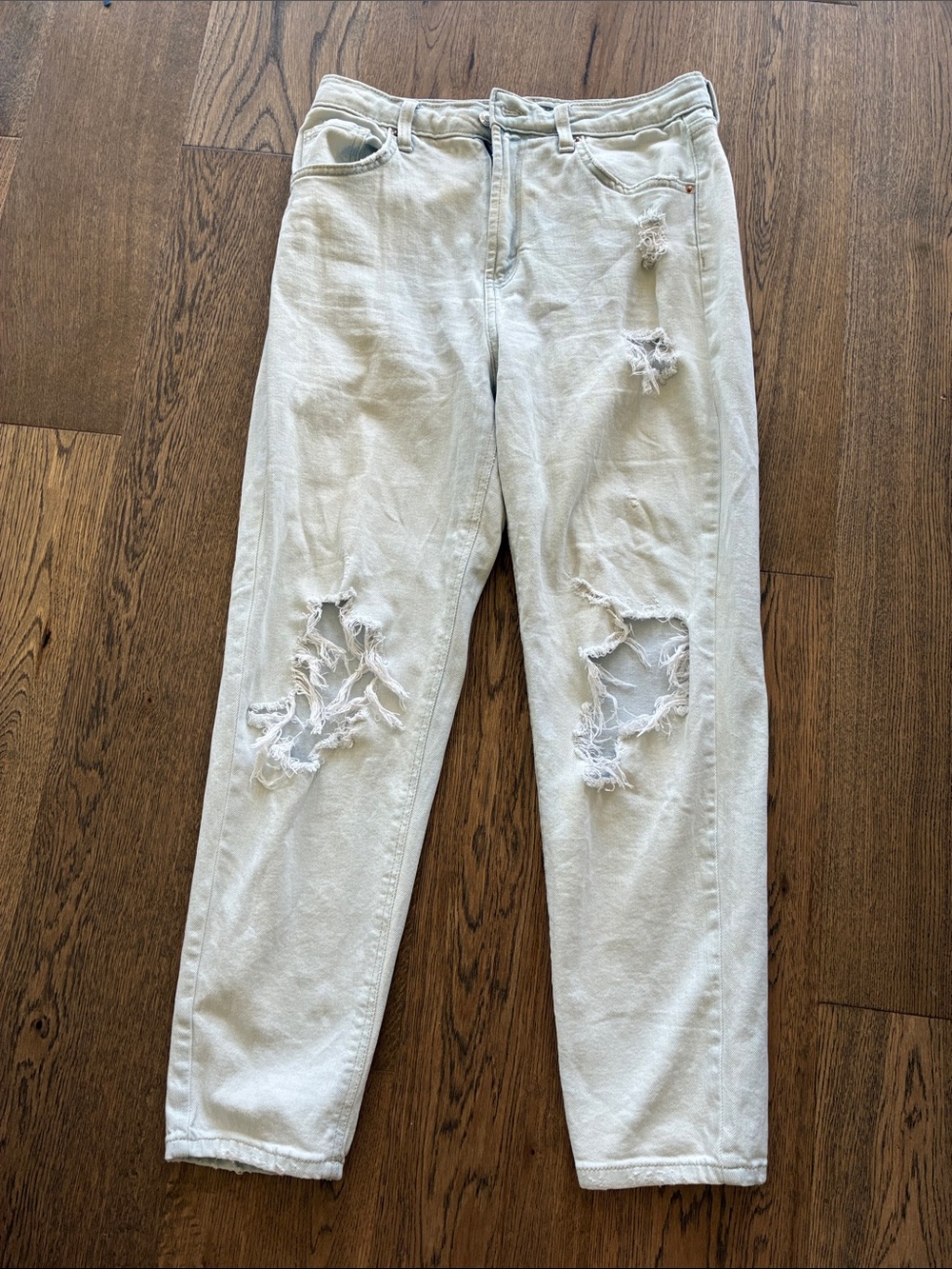 wild fable Light Wash Distressed Boyfriend Jeans